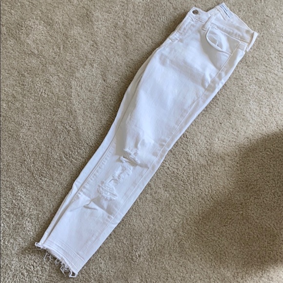 J BRAND white ankle jeans - Picture 1 of 8